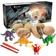 [아마존베스트]Dinosaur Toys, Dino Egg Dig Kit Kids Gifts - Break Open 12 Unique Dinosaur Eggs and Discover 12 Cute Dinosaurs - Easter Archaeology Science STEM Kids Toys for Age 6+Years Old Boys