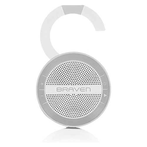  Braven BRAVEN Mira Portable Wireless Bluetooth Speaker [10 Hour Playtime][Waterproof] Built-In 1200 mAh Power Bank Charger - Black