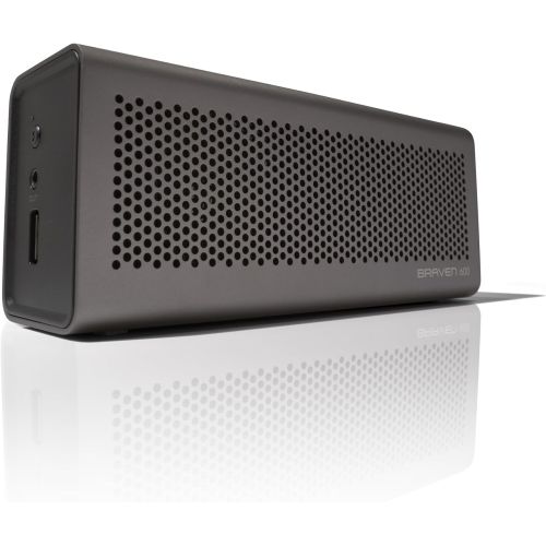  Braven BZ600GBA 600 Wireless Bluetooth SpeakerPowerBank - Retail Packaging - Grey