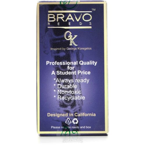  Bravo Bb Clarinet Reeds - 3.5 (5-pack)