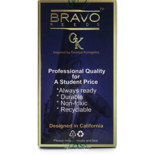  Bravo Alto Saxophone Reeds - 3.5 (5-pack)