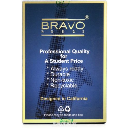  Bravo Tenor Saxophone Reeds - 3 (5-pack)