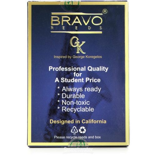  Bravo Tenor Saxophone Reeds - 3.5 (5-pack)