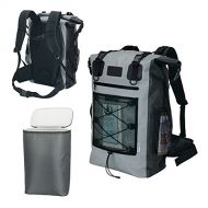 Bravo! Waterproof 2-in-1 Dry Bag Leak Proof Cooler Backpack