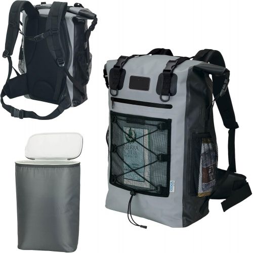  Bravo! Waterproof 2-in-1 Dry Bag Leak Proof Cooler Backpack