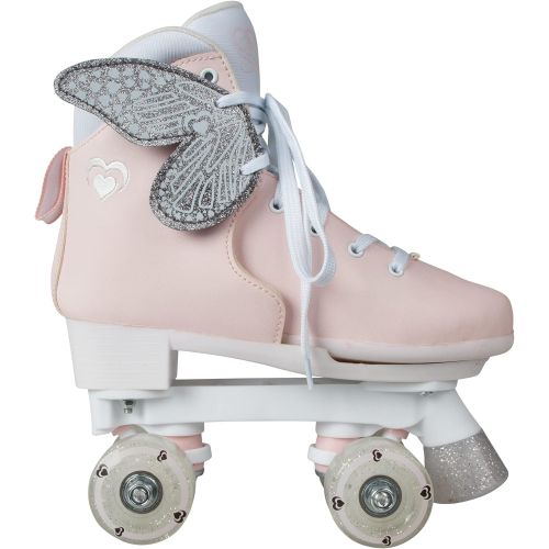  Bravo! Circle Society Adjustable Roller Skates- Classic - Inverted Pink Vanilla SZ 3-7