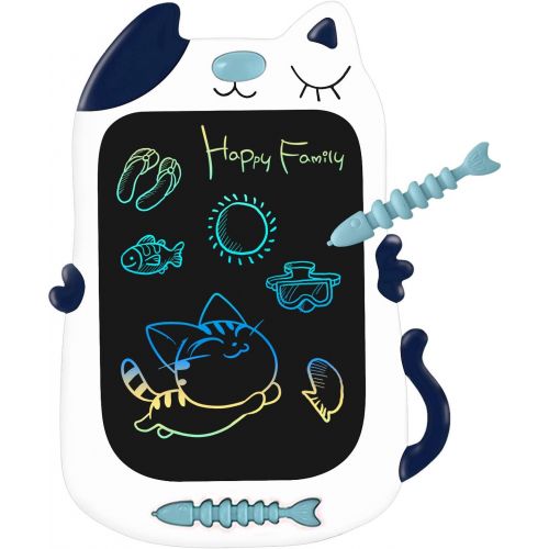  [아마존베스트]Bravokids Boys Toys, Gifts Toys for 3 6 Years Old Boys, 8.5 inch Colorful LCD Writing Tablet Doodle Board, Educational and Learning Gifts for 3-6 Years Old Boys Boys (Black Gray)