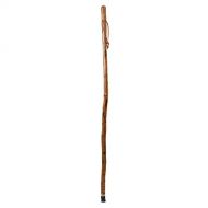 Brazos Free Form Sassafras Walking Stick, For Men and Women, Lightweight, Leather Strap, Handcrafted in the...