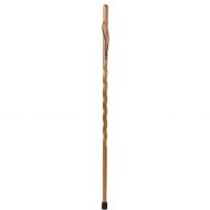 Brazos Trekking Pole Hiking Stick for Men and Women Handcrafted of Lightweight Wood and made in the USA, Tan...