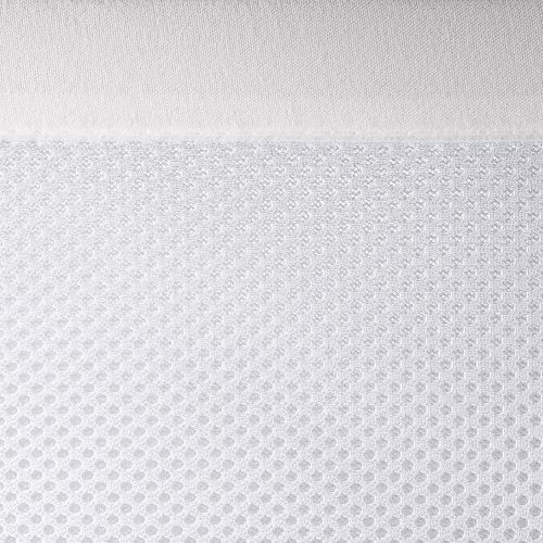  BreathableBaby Classic Baby Mesh Mini Crib Liner, Safer for Baby, Anti-Bumper, White