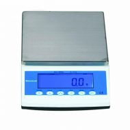Brecknell MBS-300 Precision Lab Balances, 300 g Capacity, Large LCD, Steel Top Plate, Plastic