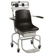 Brecknell CS-200M Chair Scale; 440lb Capacity, Perfect for Weighing Those Who Have Difficulty Standing on Their Own, Mechanical Wheelchair Scale