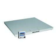 Brecknell -05DCSB 6060 DCSB Floor Scale System, 60 x 60 Platform, LED Indicator, 5,000 lb. Capacity, NTEP Certified, Battery/AC Powered, Steel