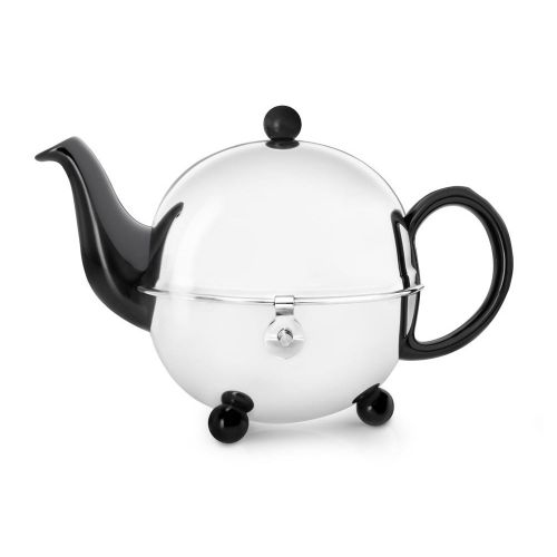  Bredemeijer bredemeijer Cosy Teapot, 0.9-Liter, Ceramic Black with Insulated Shell