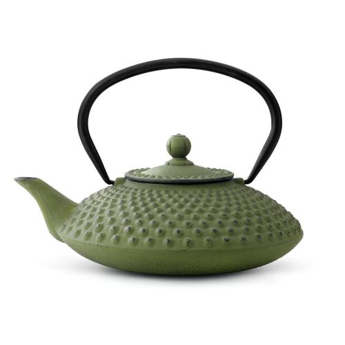  Bredemeijer bredemeijer Jing Teapot, 1.25-Liter, Green Cast Iron