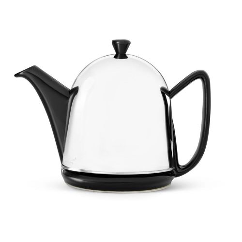  Bredemeijer bredemeijer 1510Z Cosy Manto Teapot, 1-Liter, Black Ceramic with Insulated Shell