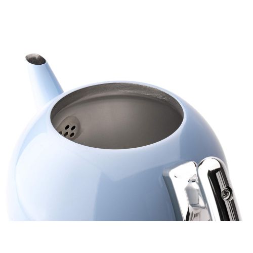  Bredemeijer Bredemejier 40 fl.oz. Double Wall Stainless Steel Teapot SS Spring Blue Bella Ronde