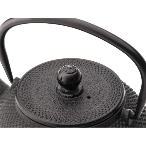  Bredemeijer bredemeijer Jang Teapot, 0.8-Liter, Black Cast Iron