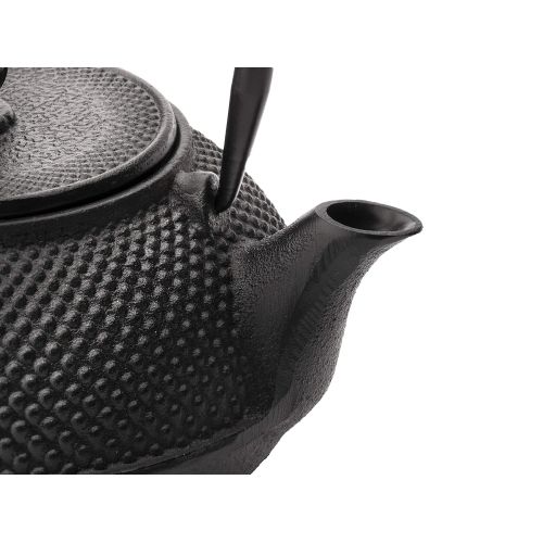  Bredemeijer bredemeijer Jang Teapot, 1.1-Liter, Black Cast Iron