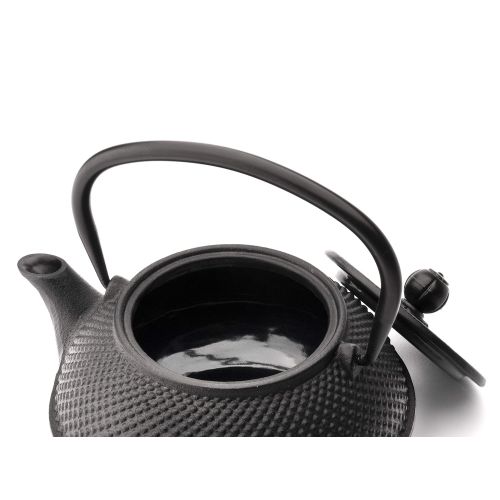  Bredemeijer bredemeijer Jang Teapot, 1.1-Liter, Black Cast Iron