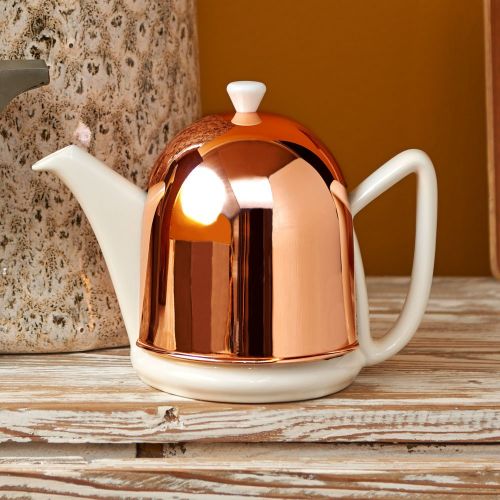  Bredemeijer Cosy 1510WK Cosy Manto Teapot 1.0 L White Metal Fittings