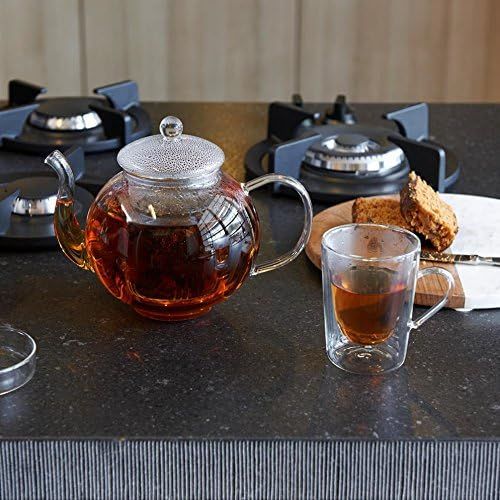  Bredemeijer Verona Single-Walled Glass Teapot 1.5 Litres with Filter