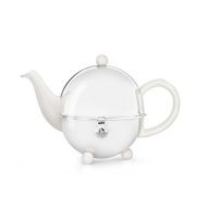 Bredemeijer bredemeijer Cosy Teapot, 0.5-Liter, Ceramic Spring White with Insulated Shell