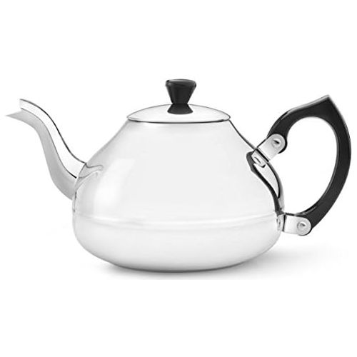  Bredemeijer Single Wall Teapot 1.2Litres with Black Fittings