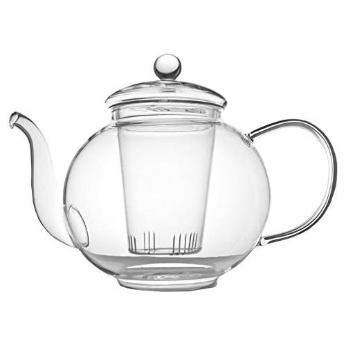  [아마존베스트]Bredemeijer Verona Single-Walled Glass Teapot 1.5 Litres with Filter