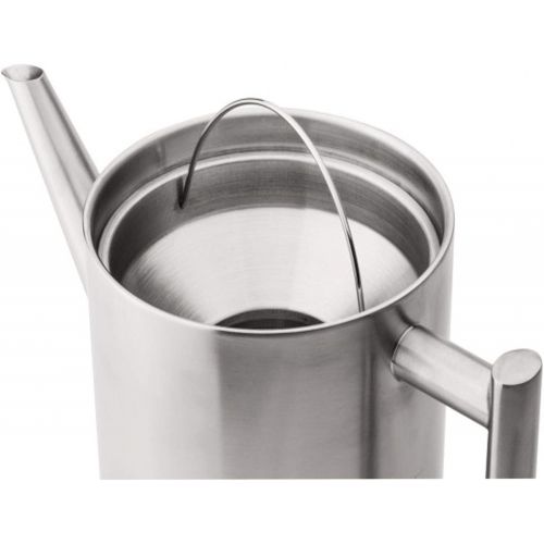  [아마존베스트]Bredemeijer 1.2 L Stainless Steel Teapot Cylindre Satin Finish, Silver
