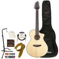 Breedlove Pursuit Concert 12 String CE Sitka-Mahogany Acoustic-Electric Guitar with Accessories