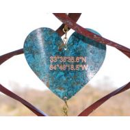 BreezeWayArtists Engrave Your Wind Spinner or Windchime with Personalized Message Memorial Gift for Her Gift for Mom Memorial Wind Chime