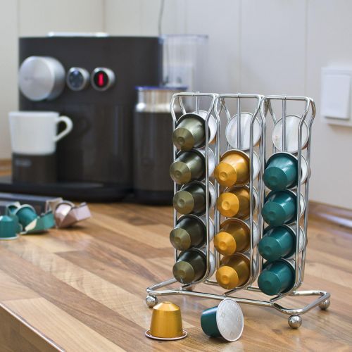  Bremermann Nespresso-Kapselhalter, Stander fuer 30Kapseln