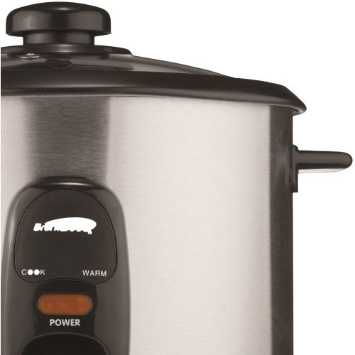  Brentwood TS-15 8 Cup Stainless Steel Rice Cooker