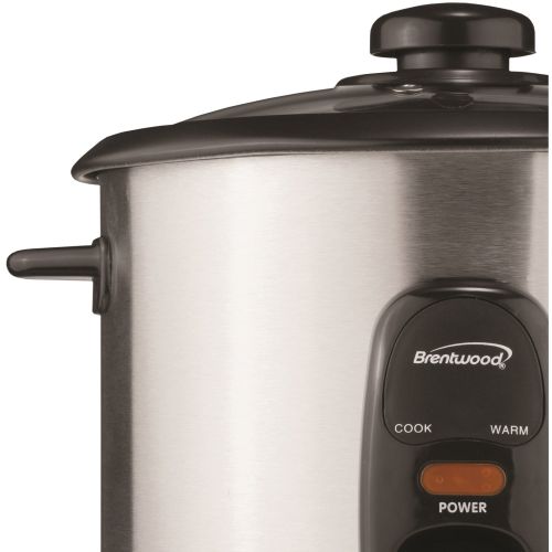  Brentwood TS-15 8 Cup Stainless Steel Rice Cooker