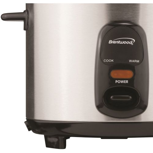  Brentwood TS-15 8 Cup Stainless Steel Rice Cooker