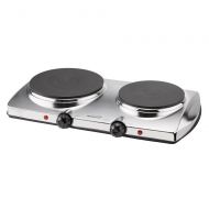 Brentwood TS-372 Electric 1440-watt Stainless Steel Double-burner Hot Plate by Brentwood