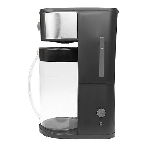  Brentwood KT-2150BK Iced Tea and Coffee Maker with 64 Ounce Pitcher, Black