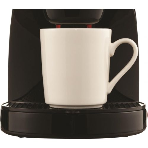  Brentwood TS-112W Coffee Maker with Ceramic Mug, Single Serve, White