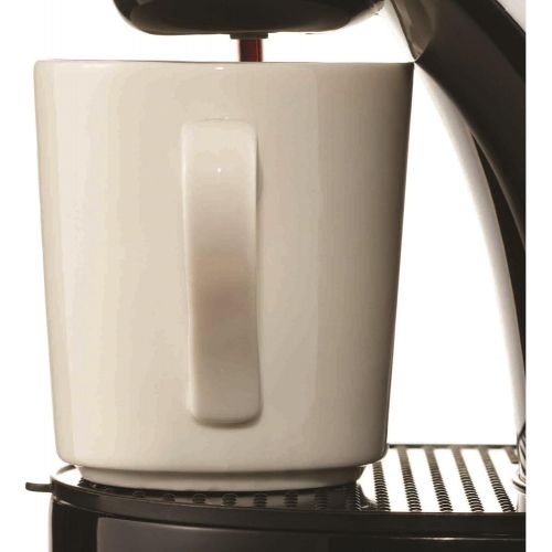  Brentwood TS-112W Coffee Maker with Ceramic Mug, Single Serve, White