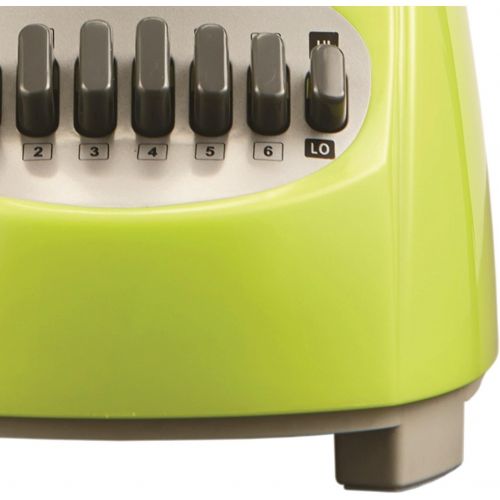  Brentwood JB-220G 12-Speed + Pulse Blender, Lime Green