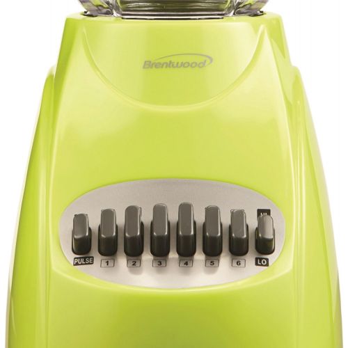  Brentwood JB-220G 12-Speed + Pulse Blender, Lime Green