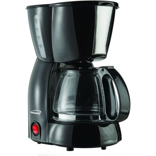  Brentwood Coffee Maker, 4-Cup, Black