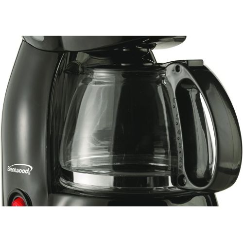  Brentwood Coffee Maker, 4-Cup, Black