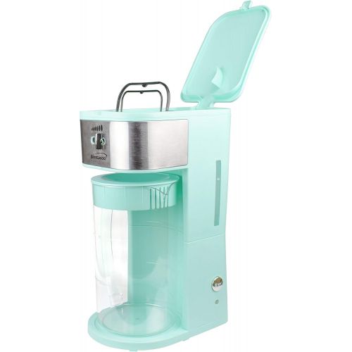  [아마존베스트]Brentwood KT-2150BL Iced Tea and Coffee Maker with 64 Ounce Pitcher, Blue