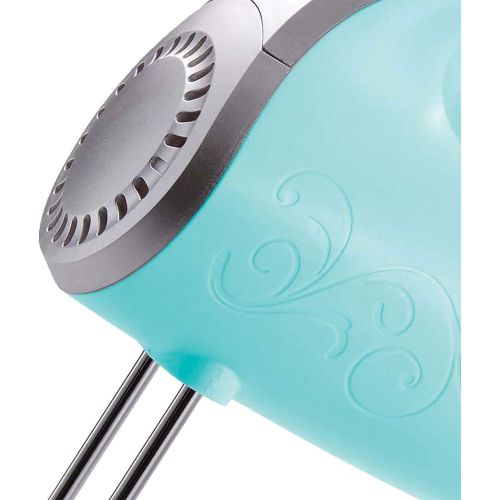  [아마존베스트]Brentwood HM-48BL Lightweight 5-Speed Electric Hand Mixer, Blue