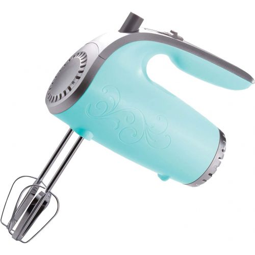  [아마존베스트]Brentwood HM-48BL Lightweight 5-Speed Electric Hand Mixer, Blue