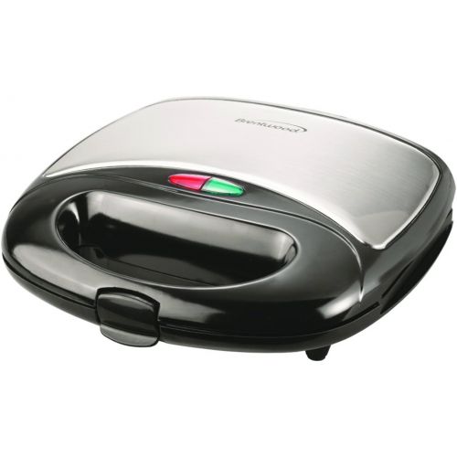  [아마존베스트]Brentwood Panini Press and Sandwich Maker Non-Stick, Black