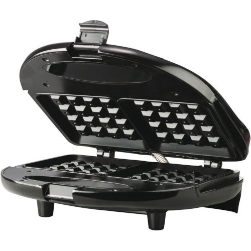  [아마존베스트]Brentwood TS-243 Non-Stick Dual Waffle Maker, Black