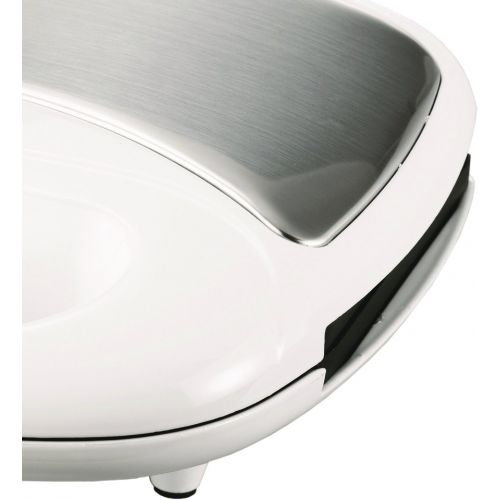  Brentwood Dual Waffle Maker, Non-Stick, White